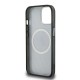 Husa Karl Lagerfeld IML K&CH Heads Repeated Logo MagSafe pentru iPhone 15, Neagra (Bakr, KLHMP15SHMKBKCHK) by www.silkase.ro