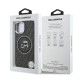 Husa Karl Lagerfeld IML K&CH Heads Repeated Logo MagSafe pentru iPhone 15, Neagra (Bakr, KLHMP15SHMKBKCHK) by www.silkase.ro