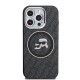 Husa Karl Lagerfeld IML K&CH Heads Repeated Logo MagSafe pentru iPhone 15 Pro, Neagra (Bakr, KLHMP15LHMKBKCHK) by www.silkase.ro