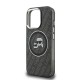 Husa Karl Lagerfeld IML K&CH Heads Repeated Logo MagSafe pentru iPhone 15 Pro, Neagra (Bakr, KLHMP15LHMKBKCHK) by www.silkase.ro