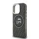 Husa Karl Lagerfeld IML K&CH Heads Repeated Logo MagSafe pentru iPhone 16 Pro, Neagra (Bakr, KLHMP16LHMKBKCHK) by www.silkase.ro