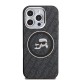 Husa Karl Lagerfeld IML K&CH Heads Repeated Logo MagSafe pentru iPhone 16 Pro Max, Neagra (Bakr, KLHMP16XHMKBKCHK) by www.silkase.ro
