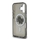 Husa Karl Lagerfeld IML Glitter Karl and Choupette Sketch MagSafe pentru iPhone 16, Neagra (Bakr, KLHMP16SHGKCGKBK) by www.silkase.ro
