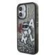 Husa Karl Lagerfeld Liquid Glitter Scattered Choupette pentru iPhone 16, Neagra Husa Karl Lagerfeld Liquid Glitter Scattered Choupette pentru iPhone 16, Neagra (Bakr, KLHCP16SLCHSCTDK) by www.silkase.ro