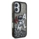 Husa Karl Lagerfeld Liquid Glitter Scattered Choupette pentru iPhone 16, Neagra Husa Karl Lagerfeld Liquid Glitter Scattered Choupette pentru iPhone 16, Neagra (Bakr, KLHCP16SLCHSCTDK) by www.silkase.ro