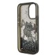 Husa Karl Lagerfeld Liquid Glitter Scattered Choupette pentru iPhone 16, Neagra Husa Karl Lagerfeld Liquid Glitter Scattered Choupette pentru iPhone 16, Neagra (Bakr, KLHCP16SLCHSCTDK) by www.silkase.ro