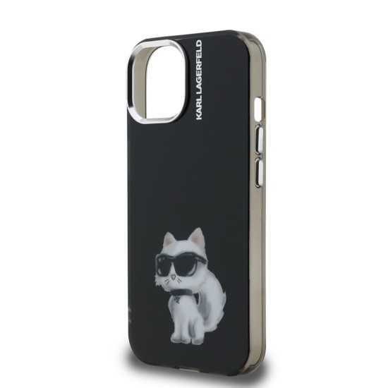 Husa Karl Lagerfeld IML Aquarelle Choupette pentru iPhone 15, Neagra Husa Karl Lagerfeld IML Aquarelle Choupette pentru iPhone 15, Neagra (Bakr, KLHCP15SHMCHAQK) by www.silkase.ro