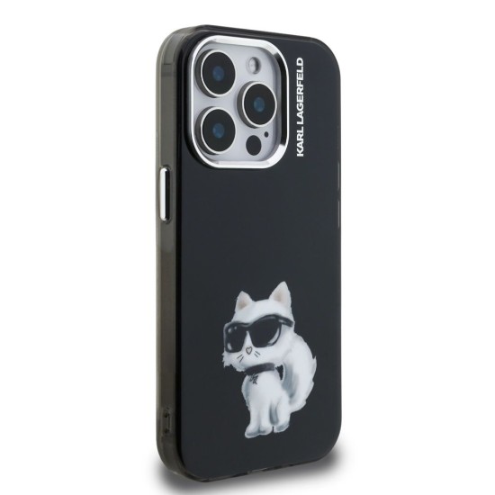 Husa Karl Lagerfeld IML Aquarelle Choupette pentru iPhone 15 Pro, Neagra Husa Karl Lagerfeld IML Aquarelle Choupette pentru iPhone 15 Pro, Neagra (Bakr, KLHCP15LHMCHAQK) by www.silkase.ro