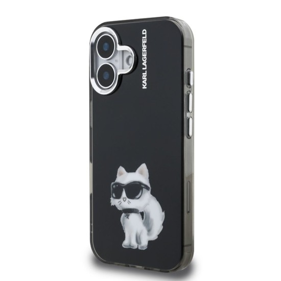 Husa Karl Lagerfeld IML Aquarelle Choupette pentru iPhone 16, Neagra Husa Karl Lagerfeld IML Aquarelle Choupette pentru iPhone 16, Neagra (Bakr, KLHCP16SHMCHAQK) by www.silkase.ro