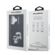Husa Karl Lagerfeld IML Aquarelle Karl and Choupette pentru iPhone 16, Neagra (Bakr, KLHCP16SHMKCAQK) by www.silkase.ro
