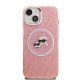 Husa Karl Lagerfeld IML K&CH Heads Repeated Logo MagSafe pentru iPhone 15, Roz (Bakr, KLHMP15SHMKBKCHP) by www.silkase.ro