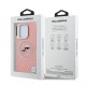 Husa Karl Lagerfeld IML K&CH Heads Repeated Logo MagSafe pentru iPhone 15 Pro, Roz (Bakr, KLHMP15LHMKBKCHP) by www.silkase.ro