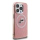 Husa Karl Lagerfeld IML K&CH Heads Repeated Logo MagSafe pentru iPhone 15 Pro Max, Roz (Bakr, KLHMP15XHMKBKCHP) by www.silkase.ro