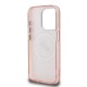 Husa Karl Lagerfeld IML K&CH Heads Repeated Logo MagSafe pentru iPhone 15 Pro Max, Roz (Bakr, KLHMP15XHMKBKCHP) by www.silkase.ro