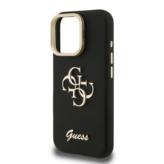 Husa Guess PU Grained 4G Logo Stand Camera Frame pentru iPhone 15 Pro, Neagra Husa Guess PU Grained 4G Logo Stand Camera Frame pentru iPhone 15 Pro, Neagra (Bakr, GUHCP15LPCS4GSK) by www.silkase.ro