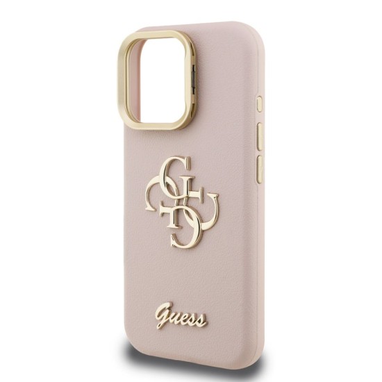 Husa Guess PU Grained 4G Logo Stand Camera Frame pentru iPhone 15 Pro Max, Roz Husa Guess PU Grained 4G Logo Stand Camera Frame pentru iPhone 15 Pro Max, Roz (Bakr, GUHCP15XPCS4GSP) by www.silkase.ro
