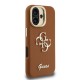 Husa Guess PU Grained 4G Logo Stand Camera Frame pentru iPhone 16, Maro Husa Guess PU Grained 4G Logo Stand Camera Frame pentru iPhone 16, Maro (Bakr, GUHCP16SPCS4GSW) by www.silkase.ro