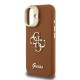 Husa Guess PU Grained 4G Logo Stand Camera Frame pentru iPhone 16, Maro Husa Guess PU Grained 4G Logo Stand Camera Frame pentru iPhone 16, Maro (Bakr, GUHCP16SPCS4GSW) by www.silkase.ro