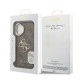 Husa Guess PU 4G Metal Logo Stand Camera Frame pentru iPhone 16, Maro (Bakr, GUHCP16SPCS4GP4W) by www.silkase.ro