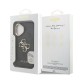 Husa Guess PU 4G Metal Logo Stand Camera Frame pentru iPhone 16, Neagra (Bakr, GUHCP16SPCS4GP4K) by www.silkase.ro