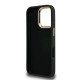 Husa Guess PU 4G Metal Logo Stand Camera Frame pentru iPhone 16 Pro, Neagra (Bakr, GUHCP16LPCS4GP4K) by www.silkase.ro