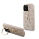 Husa Guess PU 4G Metal Logo Stand Camera Frame pentru iPhone 15 Pro Max, Roz (Bakr, GUHCP15XPCS4GP4P) by www.silkase.ro