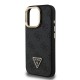 Husa Guess PU 4G Strass Triangle Logo Stand MagSafe pentru iPhone 15 Pro Max, Neagra (Bakr, GUHMP15XPCS4GPTK) by www.silkase.ro