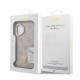 Husa Guess PU 4G Strass Triangle Logo Stand MagSafe pentru iPhone 16, Roz (Bakr, GUHMP16SPCS4GPTP) by www.silkase.ro
