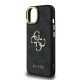 Husa Guess PU 4G Metal Logo Stand Camera Frame pentru iPhone 13, Neagra (Bakr, GUHCP13MPCS4GP4K) by www.silkase.ro