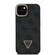 Husa Guess PU 4G Strass Triangle Logo Stand MagSafe pentru iPhone 13, Neagra (Bakr, GUHMP13MPCS4GPTK) by www.silkase.ro