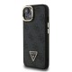 Husa Guess PU 4G Strass Triangle Logo Stand MagSafe pentru iPhone 14, Neagra (Bakr, GUHMP14SPCS4GPTK) by www.silkase.ro