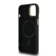 Husa Guess PU 4G Strass Triangle Logo Stand MagSafe pentru iPhone 14, Neagra (Bakr, GUHMP14SPCS4GPTK) by www.silkase.ro