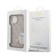 Husa Guess PU 4G Strass Triangle Logo Stand MagSafe pentru iPhone 14, Roz (Bakr, GUHMP14SPCS4GPTP) by www.silkase.ro