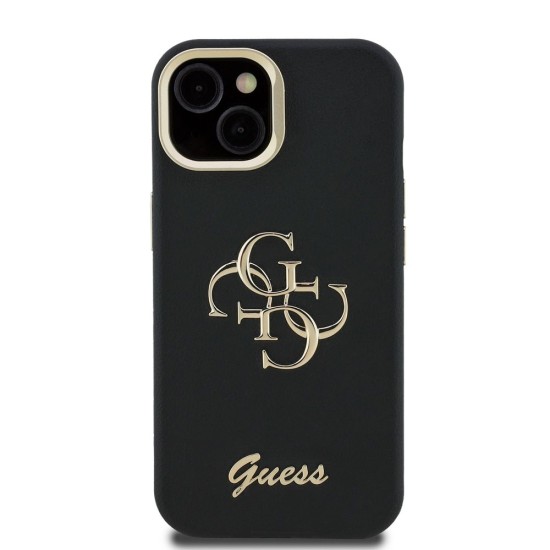 Husa Guess PU Grained 4G Logo Stand Camera Frame pentru iPhone 13, Neagra Husa Guess PU Grained 4G Logo Stand Camera Frame pentru iPhone 13, Neagra (Bakr, GUHCP13MPCS4GSK) by www.silkase.ro