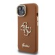 Husa Guess PU Grained 4G Logo Stand Camera Frame pentru iPhone 14, Maro Husa Guess PU Grained 4G Logo Stand Camera Frame pentru iPhone 14, Maro (Bakr, GUHCP14SPCS4GSW) by www.silkase.ro
