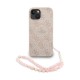 Husa Crossbody Guess PU Leather 4G Colored Ring Strap MagSafe pentru iPhone 13, Roz Husa Crossbody Guess PU Leather 4G Colored Ring Strap MagSafe pentru iPhone 13, Roz (Bakr, GUHMP13MP4GREGSP) by www.silkase.ro