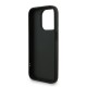Husa Guess PU 4G Metal Logo Strap pentru iPhone 15 Pro Max, Neagra (Bakr, GUHCP15XP4GMGSK) by www.silkase.ro