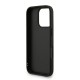 Husa Guess PU 4G Metal Logo Strap pentru iPhone 16 Pro Max, Neagra (Bakr, GUHCP16XP4GMGSK) by www.silkase.ro