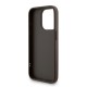 Husa Guess PU 4G Metal Logo Strap pentru iPhone 15 Pro, Maro (Bakr, GUHCP15LP4GMGSW) by www.silkase.ro
