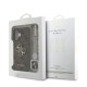 Husa Guess PU 4G Metal Logo Strap pentru iPhone 16, Maro (Bakr, GUHCP16SP4GMGSW) by www.silkase.ro