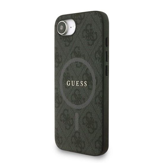 Husa Crossbody Guess PU Leather 4G Colored Ring Strap MagSafe pentru iPhone 16e, Neagra Husa Crossbody Guess PU Leather 4G Colored Ring Strap MagSafe pentru iPhone 16e, Neagra (Bakr, GUHMPSE4P4GREGSK) by www.silkase.ro