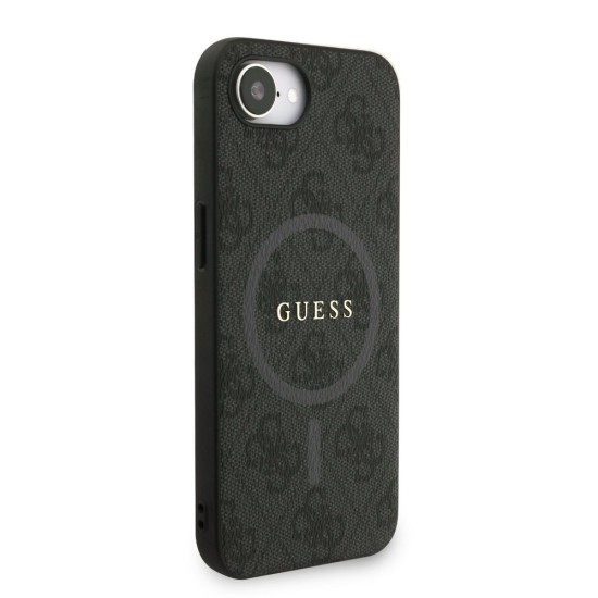 Husa Crossbody Guess PU Leather 4G Colored Ring Strap MagSafe pentru iPhone 16e, Neagra Husa Crossbody Guess PU Leather 4G Colored Ring Strap MagSafe pentru iPhone 16e, Neagra (Bakr, GUHMPSE4P4GREGSK) by www.silkase.ro