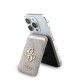 Portcard și Stand Guess 4G Metal Logo, MagSafe, Roz (Bakr, GUWMSHG4BLP) by www.silkase.ro