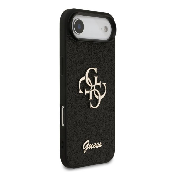 Husa Guess PU Fixed Glitter 4G Metal Logo pentru iPhone Air, Neagra Husa Guess PU Fixed Glitter 4G Metal Logo pentru iPhone Air, Neagra (Bakr, GUHCP17MHG4SGK) by www.silkase.ro