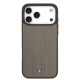 Husa Mercedes Leather The Move MagSafe pentru iPhone 17 Pro Max, Gri (Taupe) Husa Mercedes Leather The Move MagSafe pentru iPhone 17 Pro Max, Gri (Taupe) (Bakr, MEHMP17X25ROLAUT) by www.silkase.ro