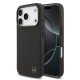 Husa Mercedes Large Leather Lauer Leaves MagSafe pentru iPhone 17 Pro, Neagra (Bakr, MEHMP17L25ROOLK) by www.silkase.ro