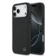 Husa Mercedes Large Leather Lauer Leaves MagSafe pentru iPhone 17 Pro Max, Neagra (Bakr, MEHMP17X25ROOLK) by www.silkase.ro
