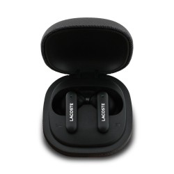Căști Wireless TWS Lacoste Iconic Petit Pique, Negre Căști Wireless TWS Lacoste Iconic Petit Pique, Negre