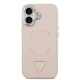 Husa Guess PU Leather Triangle Logo MagSafe pentru iPhone 17, Roz Husa Guess PU Leather Triangle Logo MagSafe pentru iPhone 17, Roz (Bakr, GUHMP17SPSDTSCMP) by www.silkase.ro