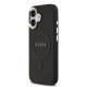 Husa Guess PU Saffiano MagSafe pentru iPhone 17, Neagra (Bakr, GUHMP17SPSAREGSK) by www.silkase.ro